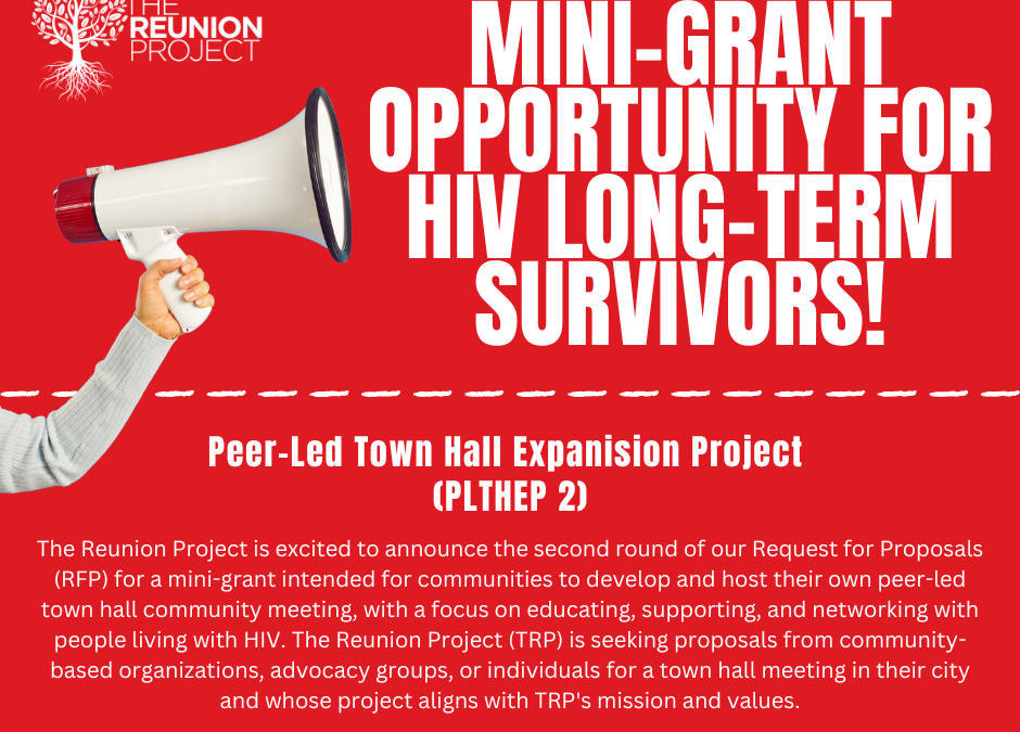 2024 Mini-Grant Opportunity- Peer-Led Town Hall Expansion Project (PLTHEP 2)